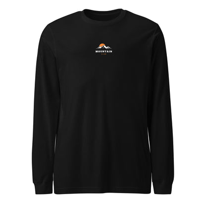 CLUB MOUNTAIN - unisex Longsleeve BLACK