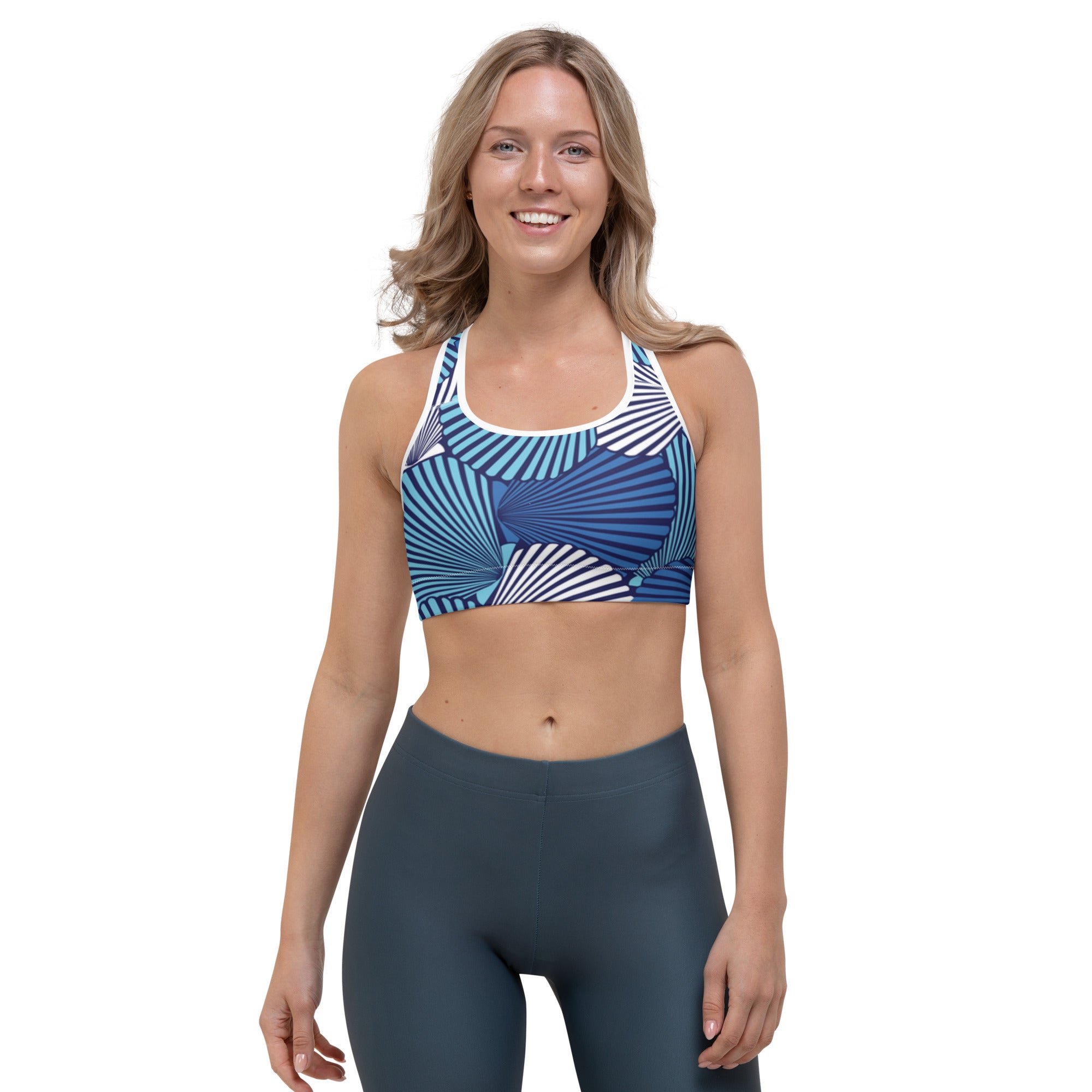 Sports bra - Sea Shell