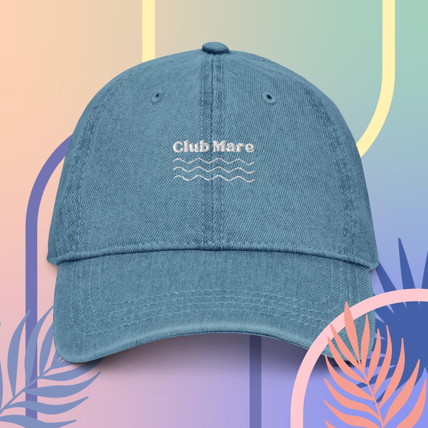 Baseball Cap - dark blue Denim - Club Mare