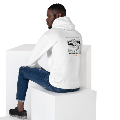 CLUB MOUNTAIN - unisex organic Hoodie