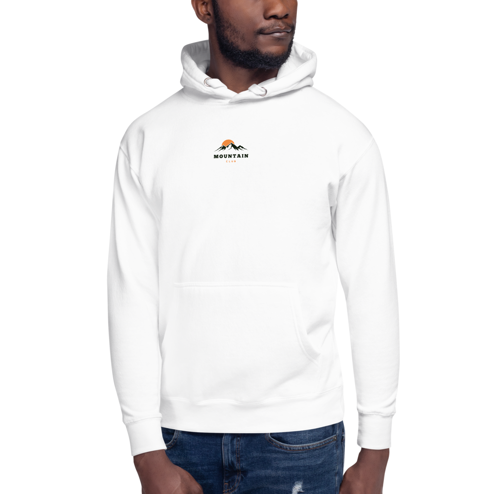 CLUB MOUNTAIN - unisex organic Hoodie